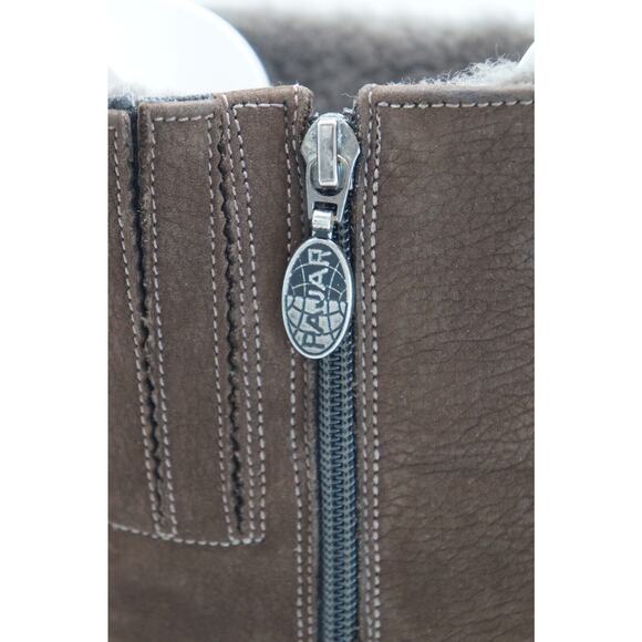 Pajar Canada Boots Shearling Lined Zip Knee High Size 40 - Picture 7 of 11